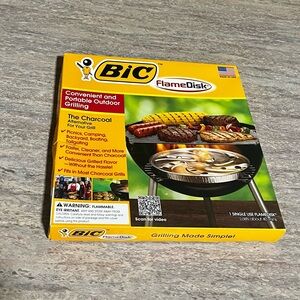 BIC FlameDisk Convenient and Portable Outdoor Grilling
